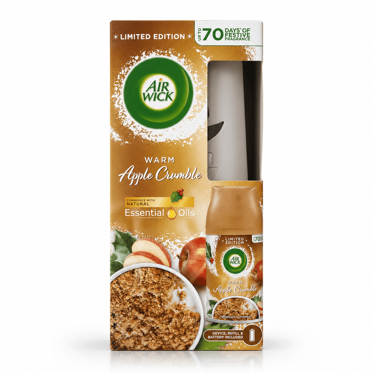 Air Wick Freshmatic AutoSpray - Warm Apple Crumble front product image