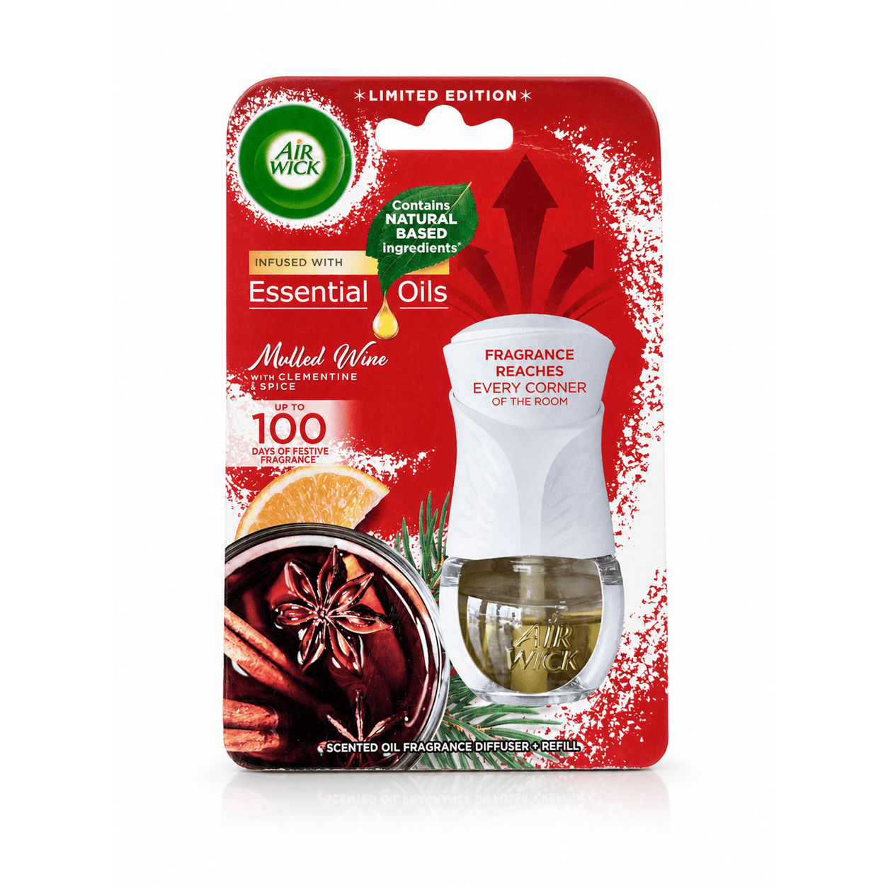 Air Wick Plug-In Diffuser & Refill - Mulled Wine front product image