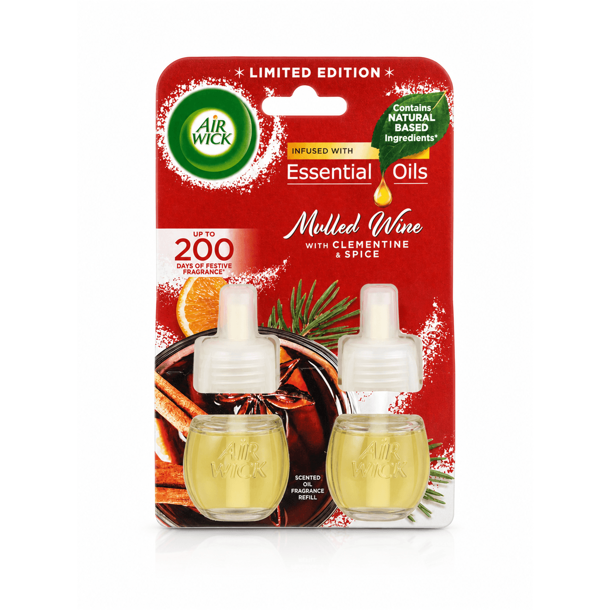 Air Wick Plug-In Twin Refill - Mulled Wine front product image