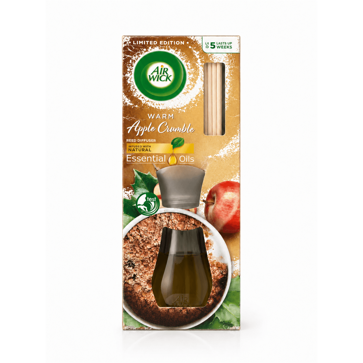 Air Wick Reed Diffuser - Warm Apple Crumble front product image